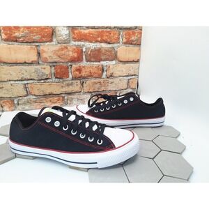Converse Chuck Taylor All-Star‎ Men Sz 11 Black White Red Rainbow Logo Low